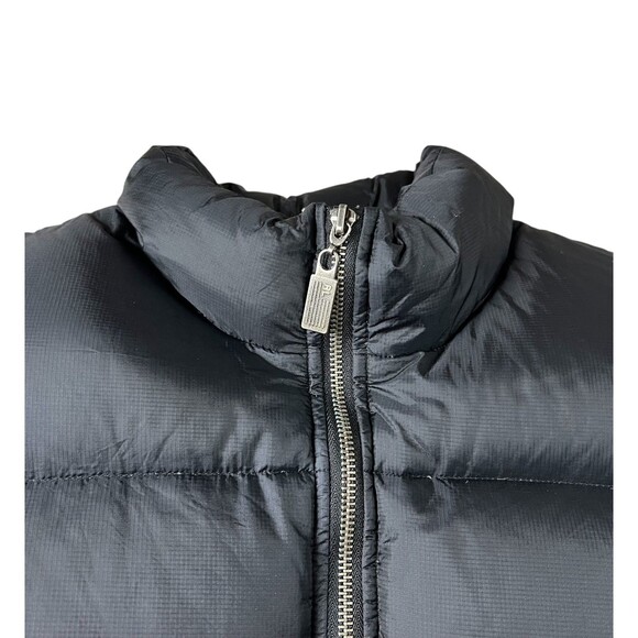 Polo Jean Co Ralph Lauren Down Puffer Vest  Size MP  Black Outdoor Gorpcore - Picture 4 of 12